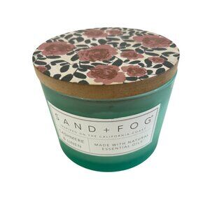Sand + Fog Candle Cashmere & Linen Hand-poured Double Wick Sustainability Gift